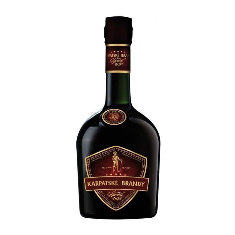 Karpatské brandy special 40% - 0,04l