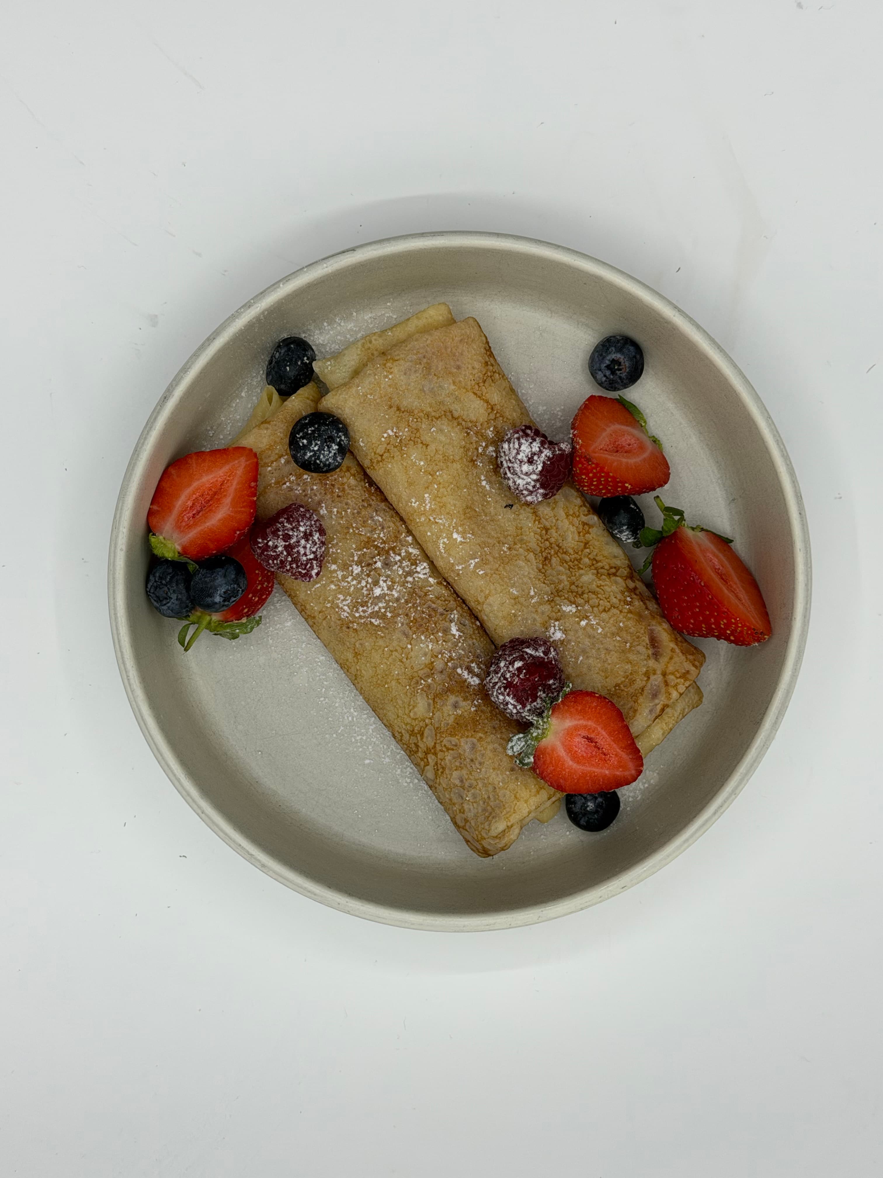 Palacinka s ovocným džemom